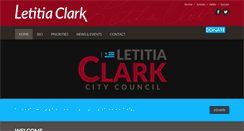 Desktop Screenshot of letitiaclark.com