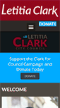 Mobile Screenshot of letitiaclark.com